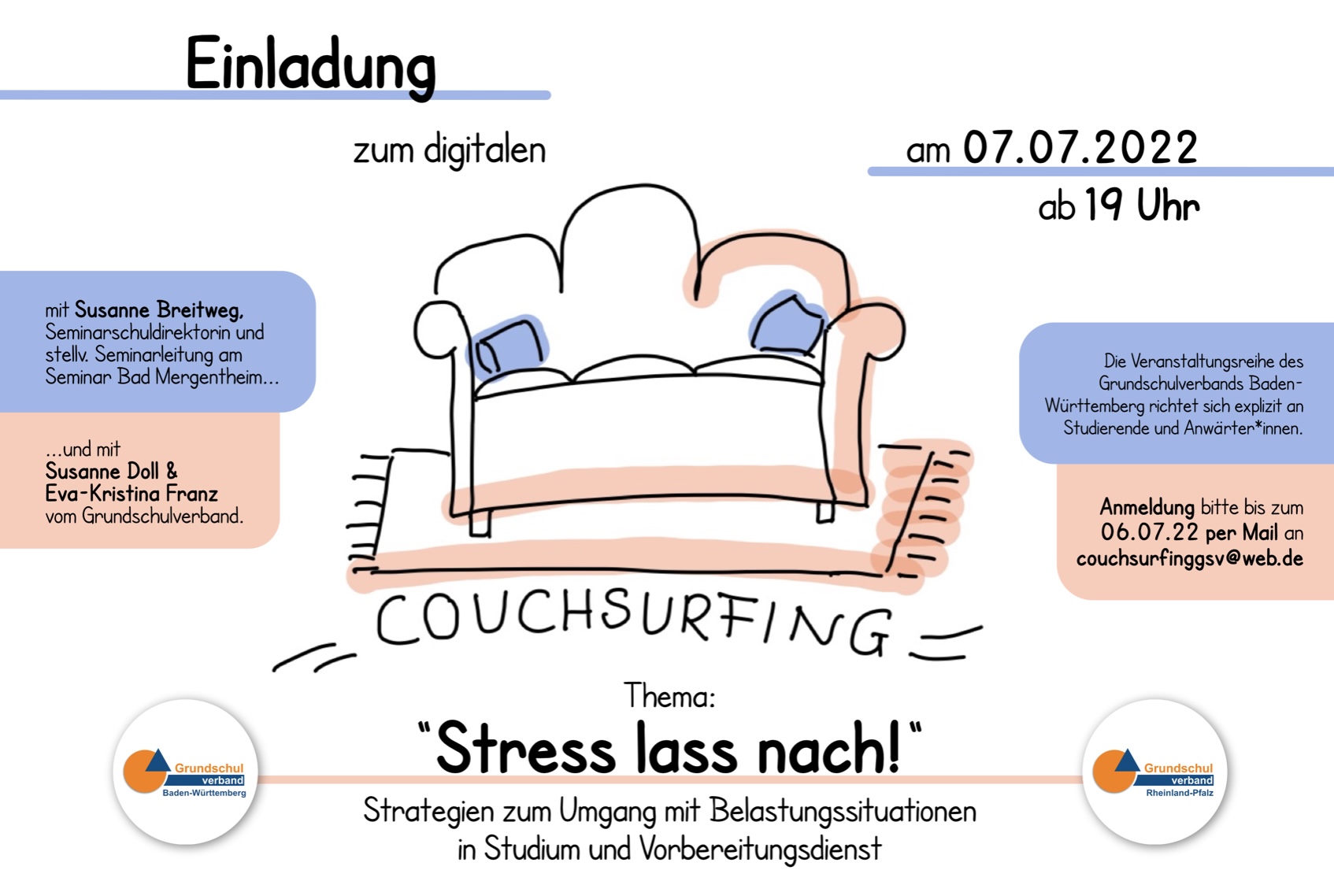 Couchsurfing Juli 2022
